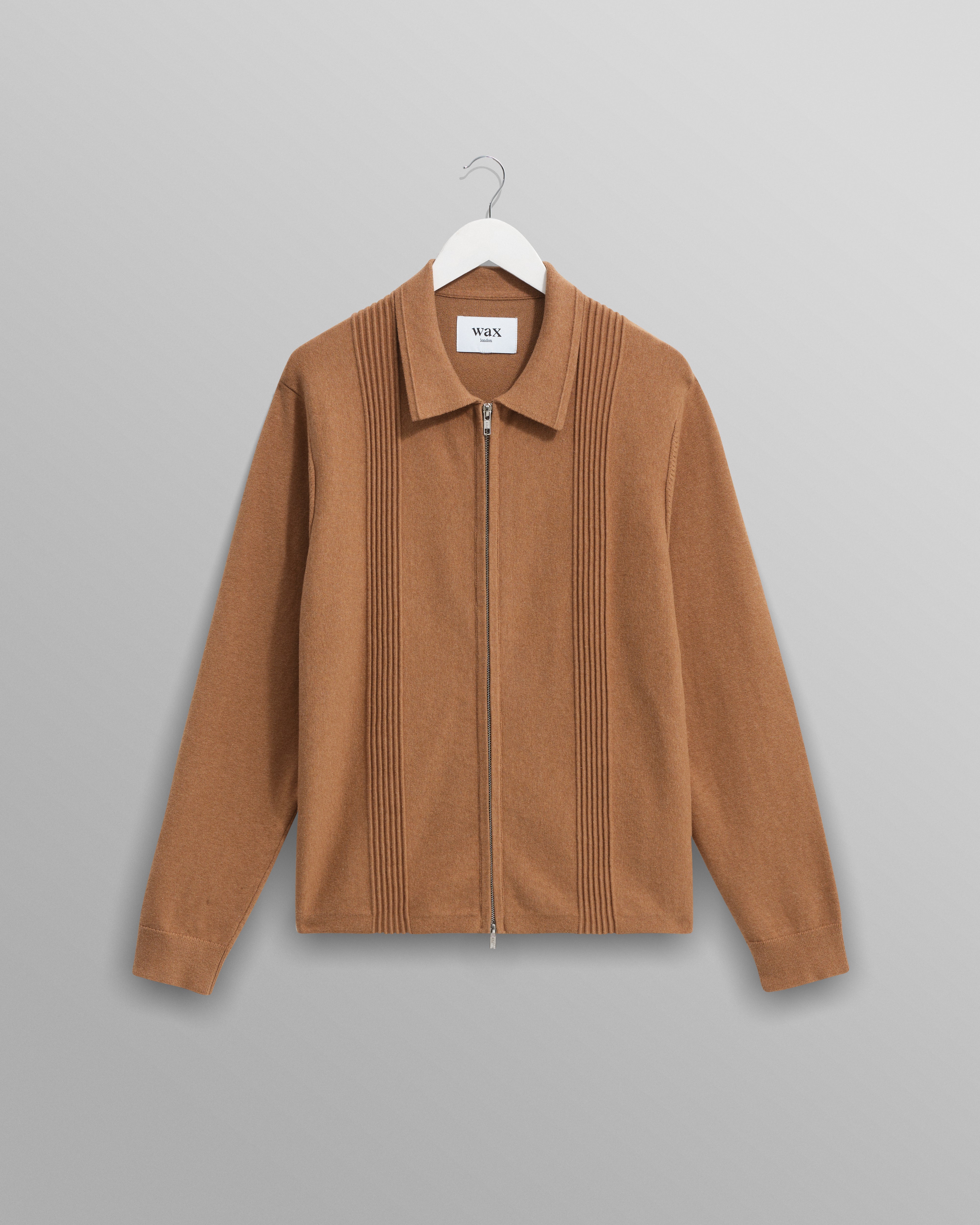 Wax London Men's Lennox Zip Polo - Camel – Sloane Boutique
