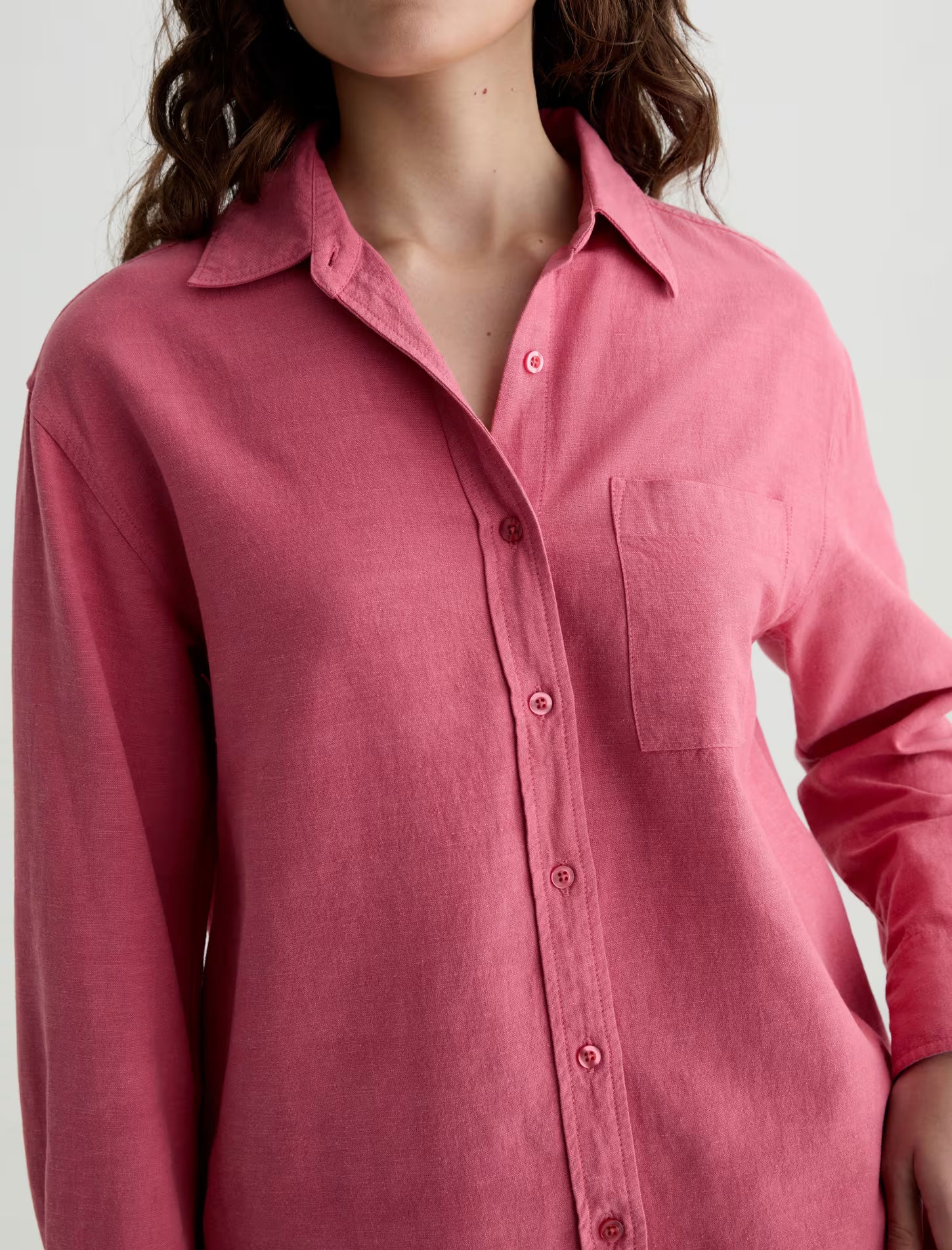 AG Jeans Addison Shirt - Peony Women's Tops - Sloane Boutique