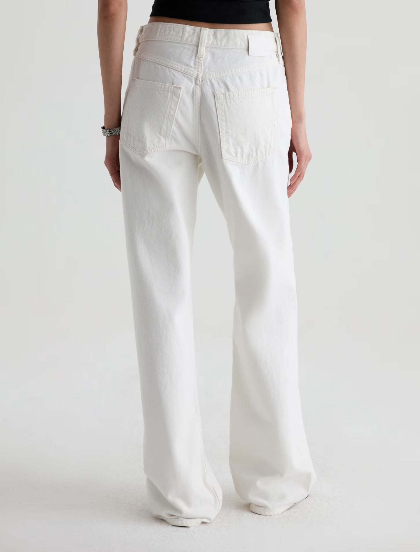 AG Jeans Billie - Powder Women's Bottoms - Sloane Boutique