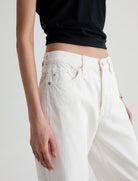 AG Jeans Billie - Powder Women's Bottoms - Sloane Boutique