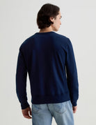 AG Jeans Blake Crew Sweatshirt - Deep Navy Men's Tops - Sloane Boutique
