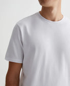 AG Jeans Bryce Crew T-Shirt - True White Men's Tops - Sloane Boutique