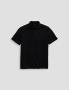 AG Jeans Bryce Polo S/S - True Black Men's Tops - Sloane Boutique