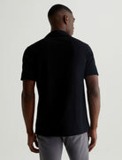 AG Jeans Bryce Polo S/S - True Black Men's Tops - Sloane Boutique