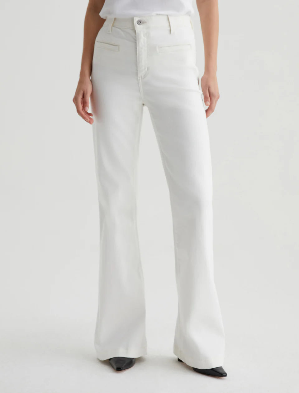 AG Jeans Desi Pant - Powder Women's Bottoms - Sloane Boutique