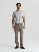 AG Jeans Everett Slim Straight Pant - Sulfur Amber Dust Sale Bottoms - Sloane Boutique