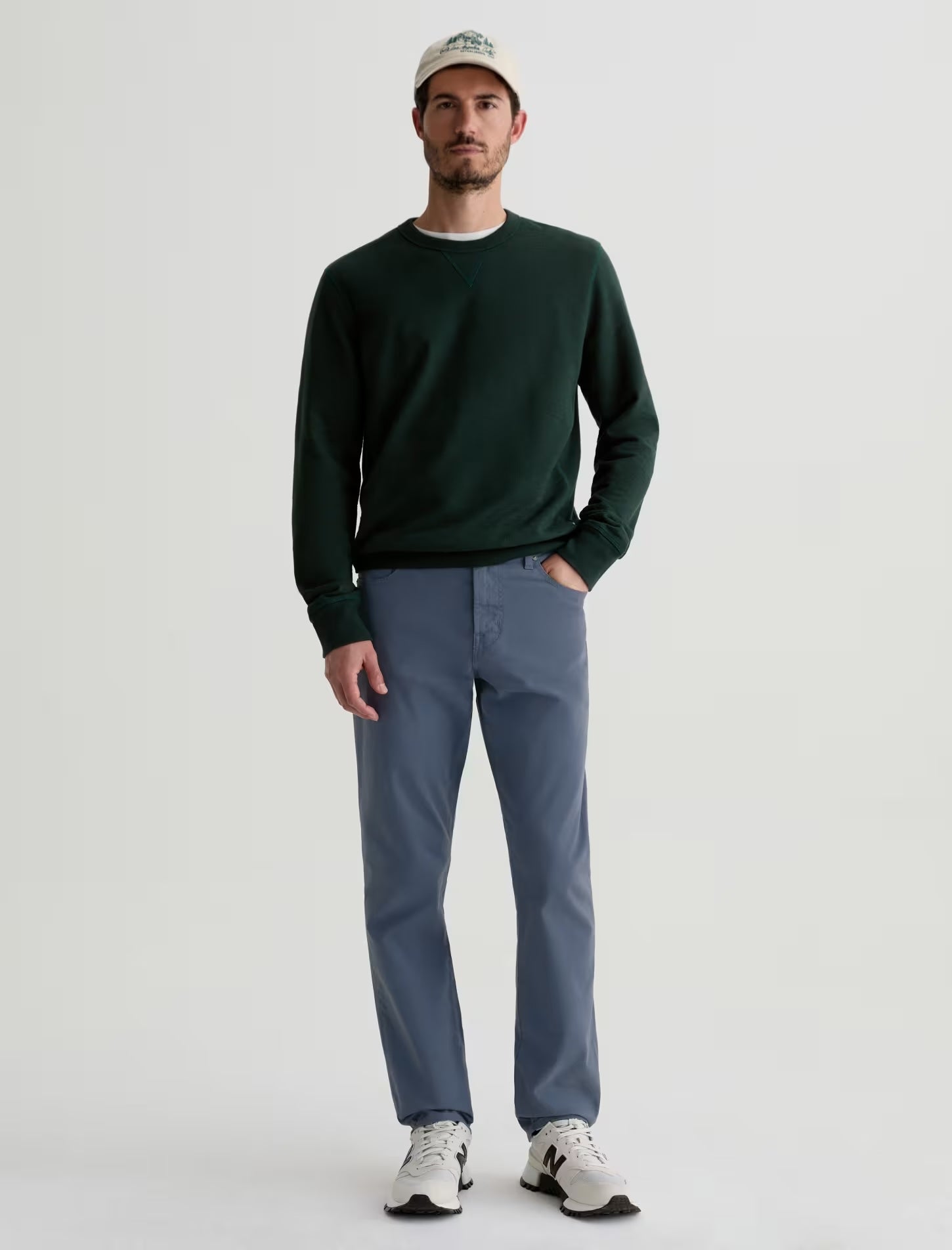 AG Jeans Everett Straight - Cornflower Blue SUD Men's Bottoms - Sloane Boutique