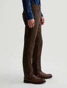 AG Jeans Everett Sueded Slim Straight - Sulfur Deep Woodland Men's Bottoms - Sloane Boutique