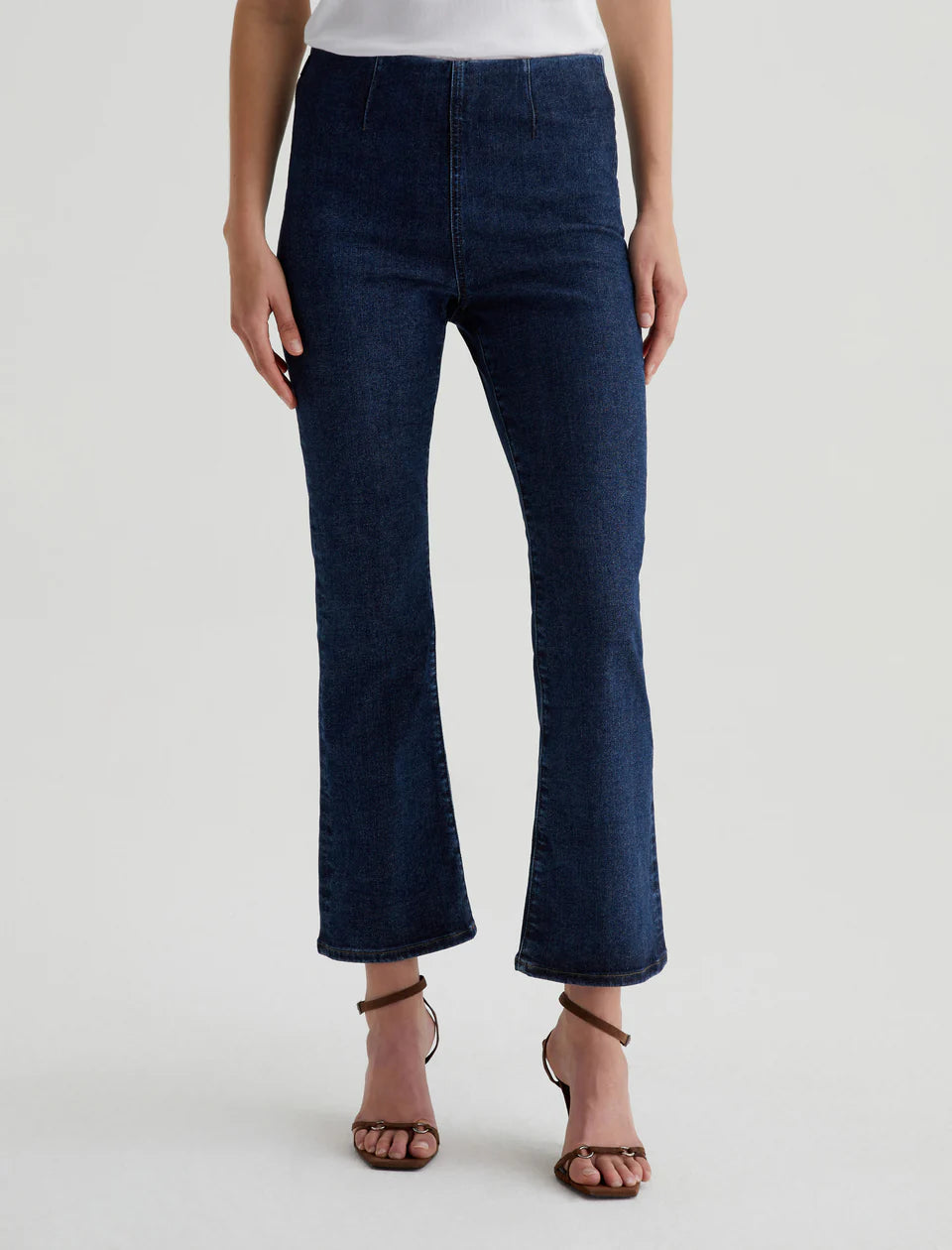 AG Jeans Farrah Boot Crop - Hyacinth Women's Bottoms - Sloane Boutique