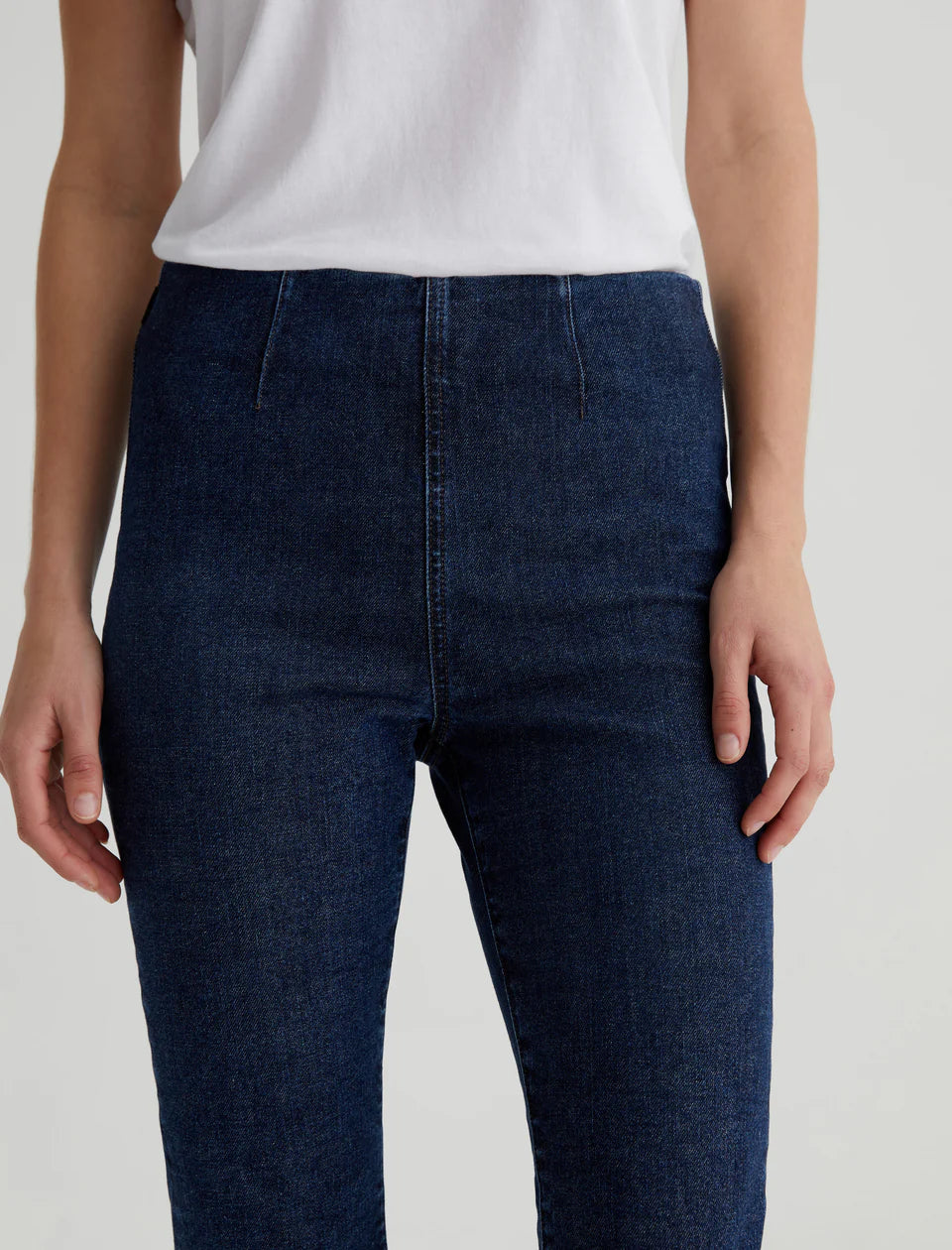 AG Jeans Farrah Boot Crop - Hyacinth Women's Bottoms - Sloane Boutique