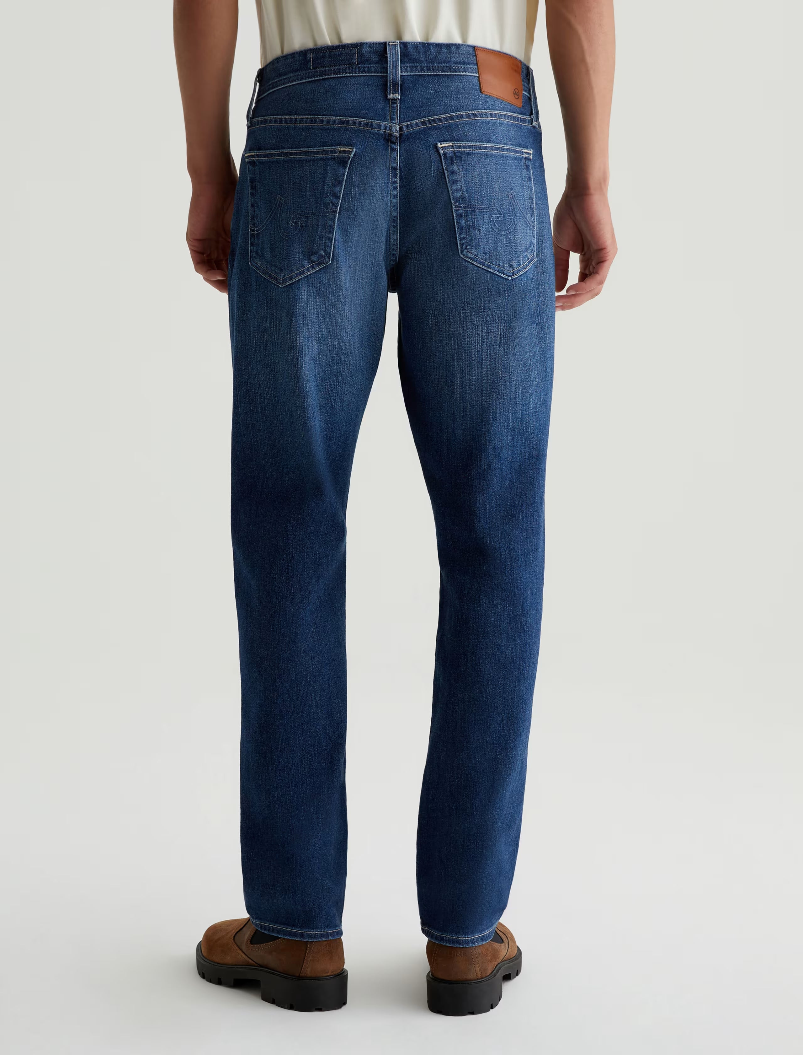 AG Jeans Graduate Relaxed Straight Denim- Nonchalant Men's Bottoms - Sloane Boutique