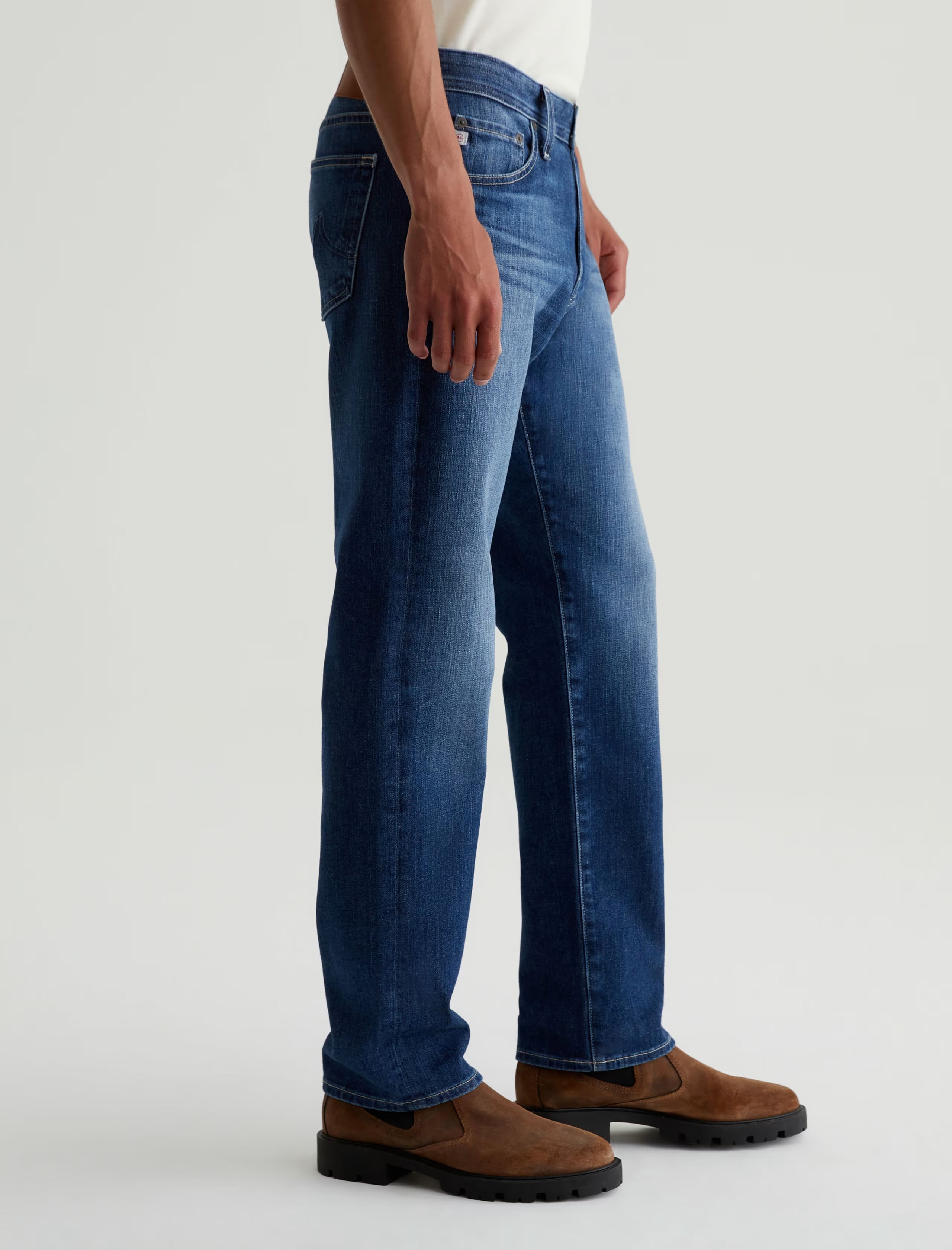 AG Jeans Graduate Relaxed Straight Denim- Nonchalant Men's Bottoms - Sloane Boutique