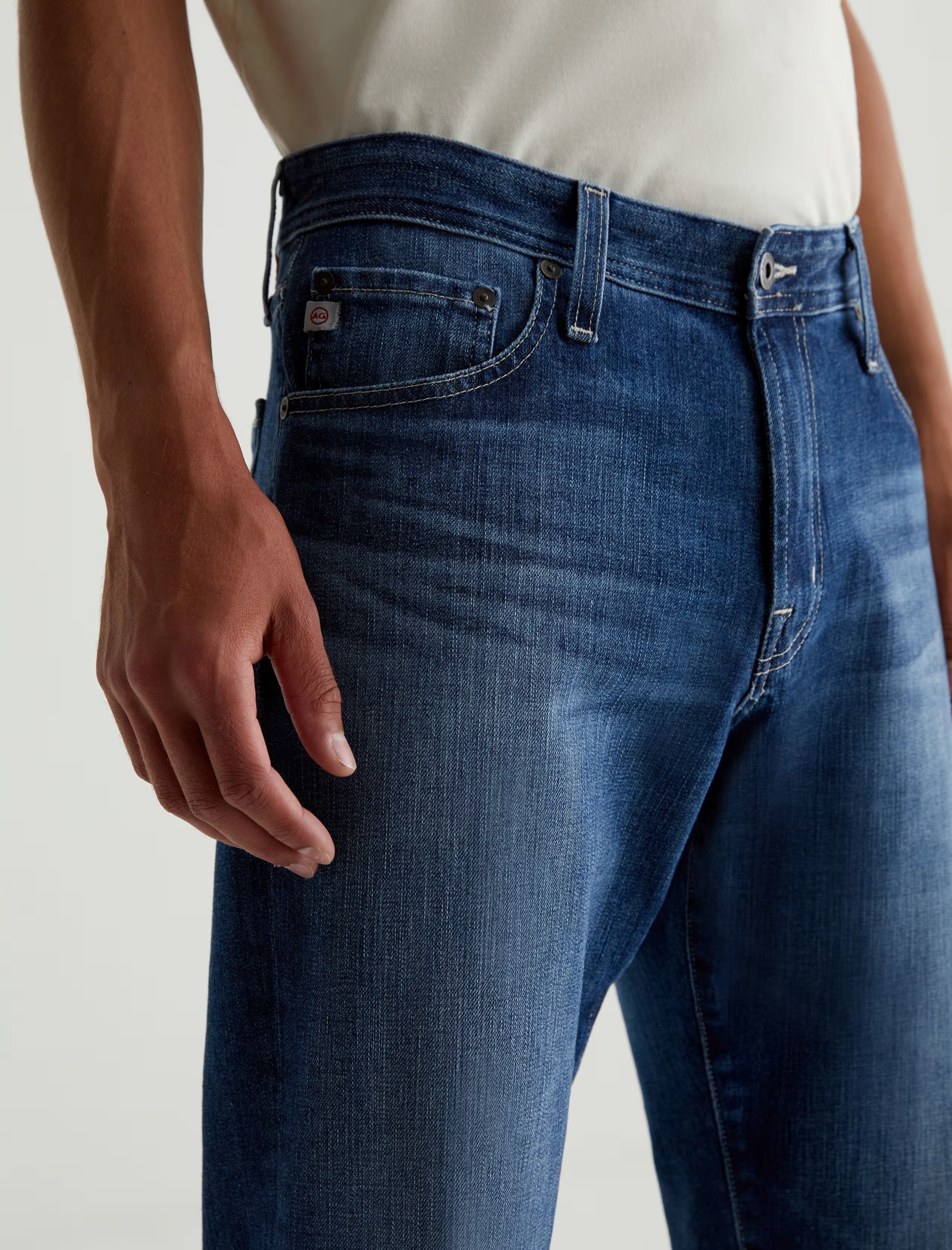 AG Jeans Graduate Relaxed Straight Denim- Nonchalant Men's Bottoms - Sloane Boutique