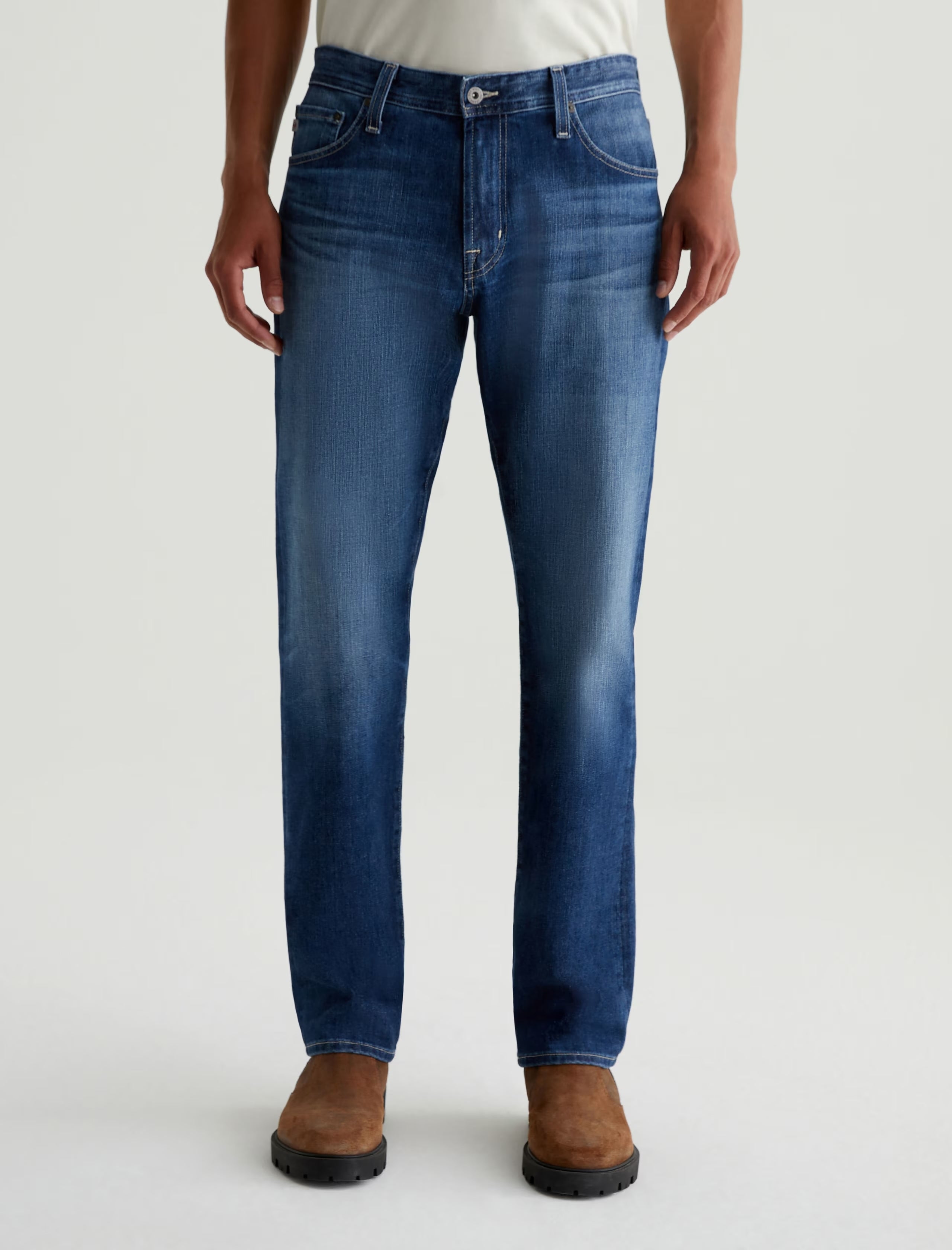 AG Jeans Graduate Relaxed Straight Denim- Nonchalant Men's Bottoms - Sloane Boutique