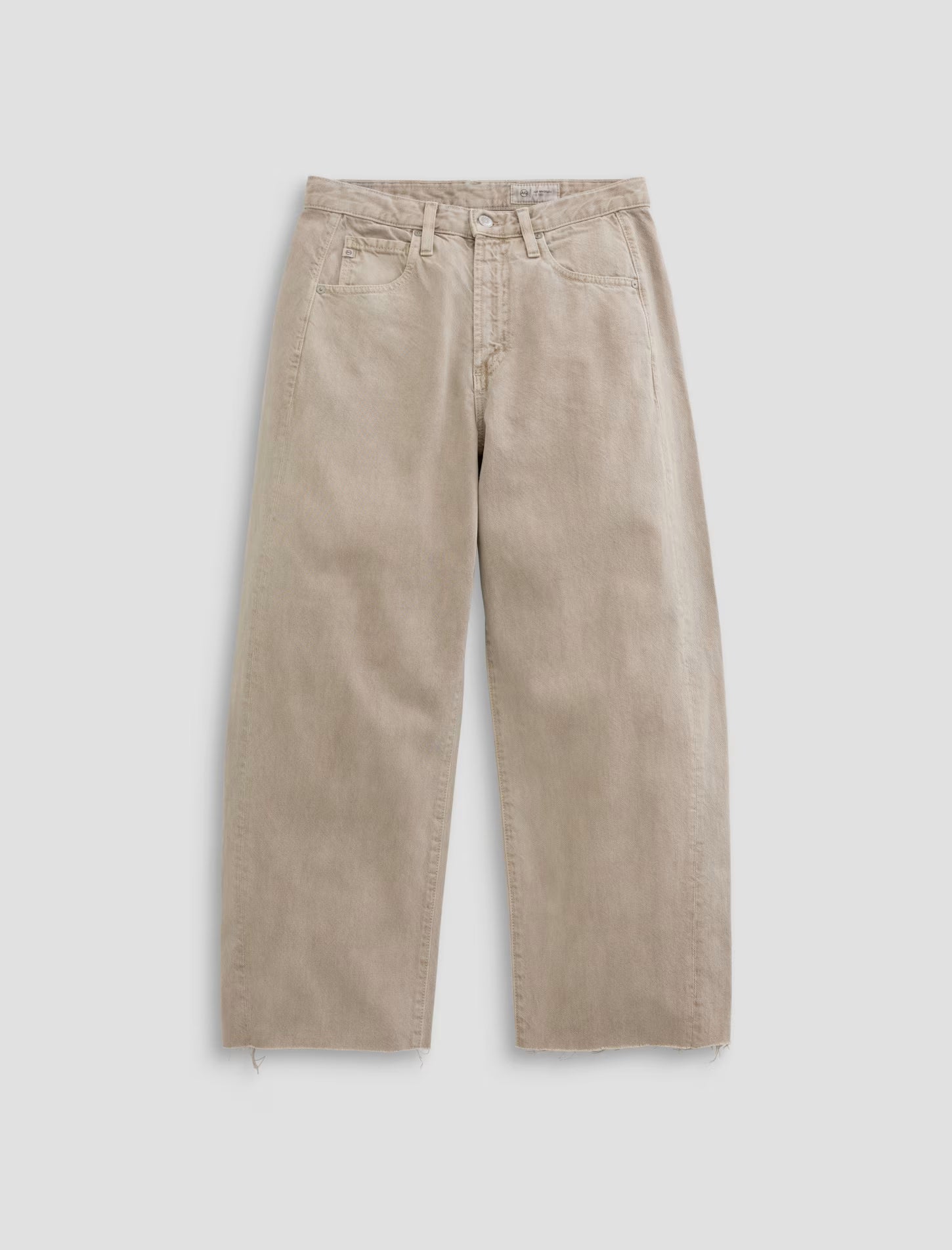 AG Jeans Hattie Crop - Sulfur Light Taupe Women's Bottoms - Sloane Boutique