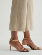 AG Jeans Saige Wide Leg Crop - Sulfur Pumice Sale Bottoms - Sloane Boutique