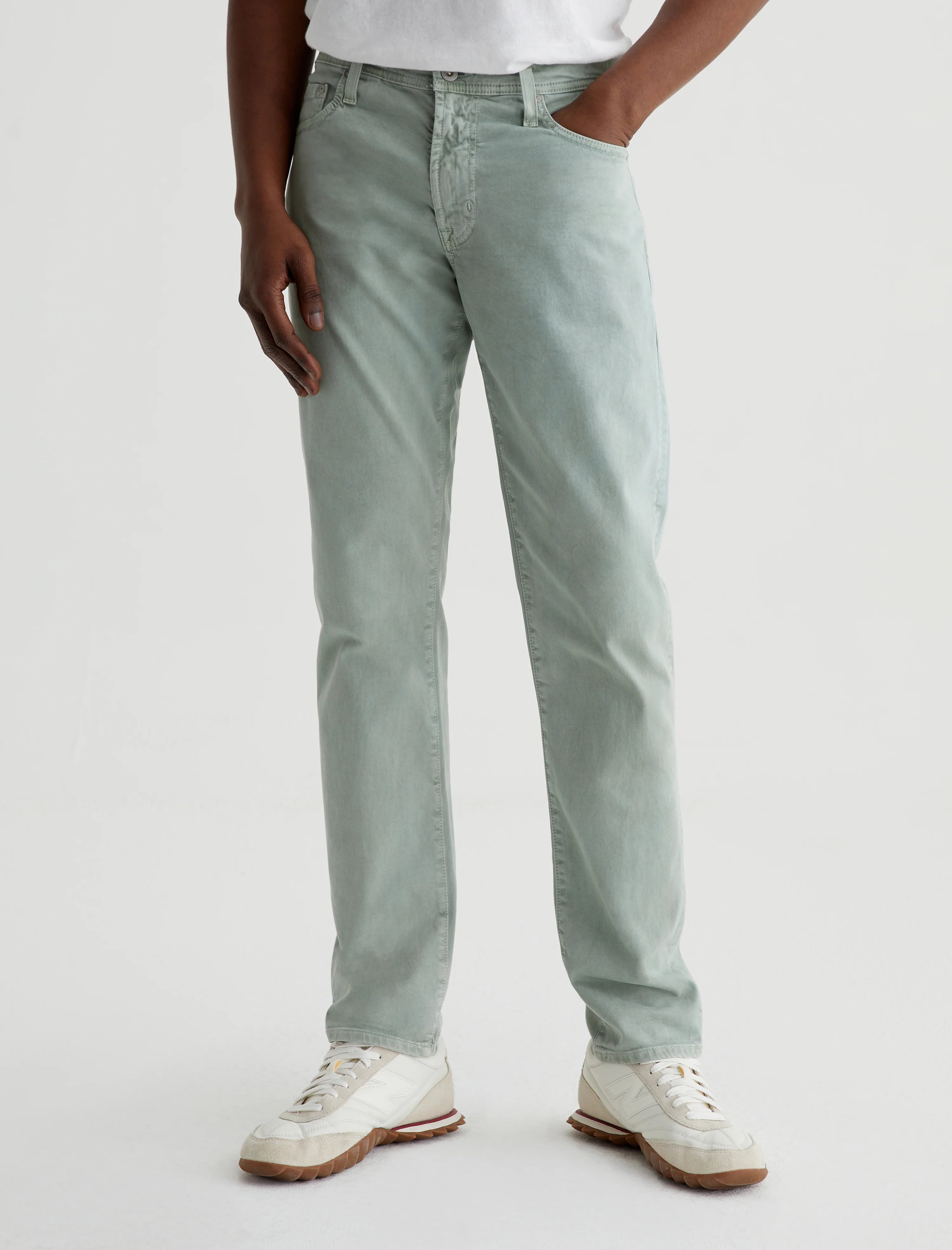 AG Jeans Tellis Modern Slim Pant - Sulfur Matcha Latte Men's Bottoms - Sloane Boutique