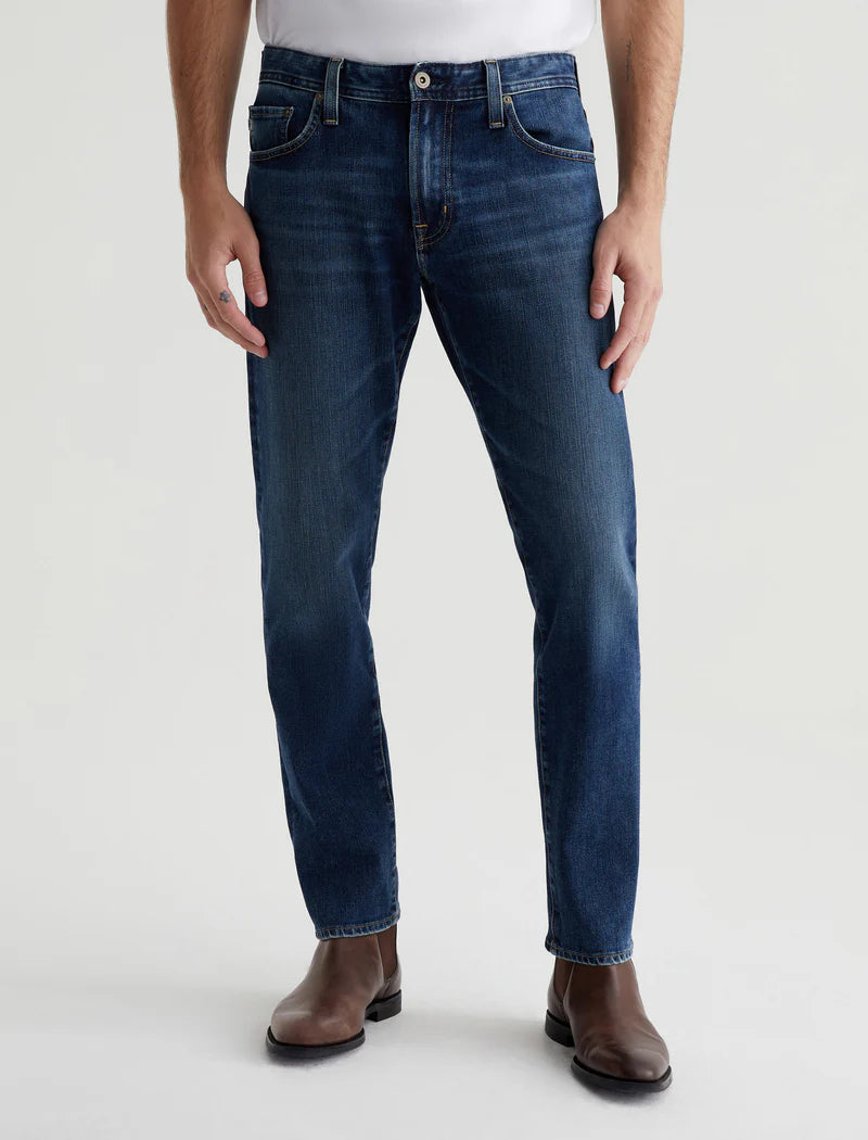 AG Jeans Tellis Slim Straight Denim  - Stone Lagoon Men's Bottoms - Sloane Boutique