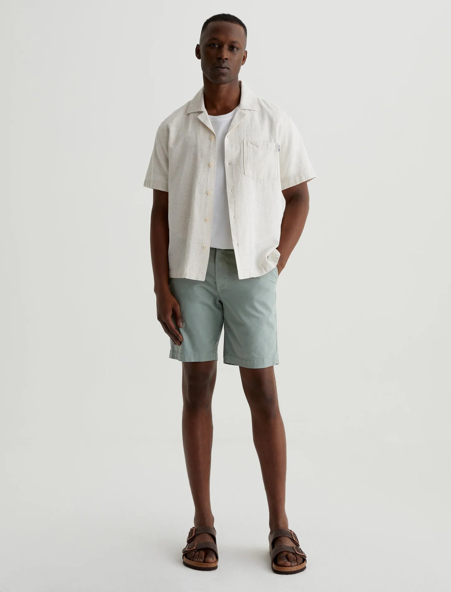 AG Jeans Wanderer Short - Sulfur Matcha Latte Men's Bottoms - Sloane Boutique