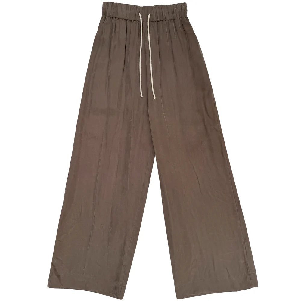 Ali Golden Drawstring Pant - Taupe Women's Bottoms - Sloane Boutique
