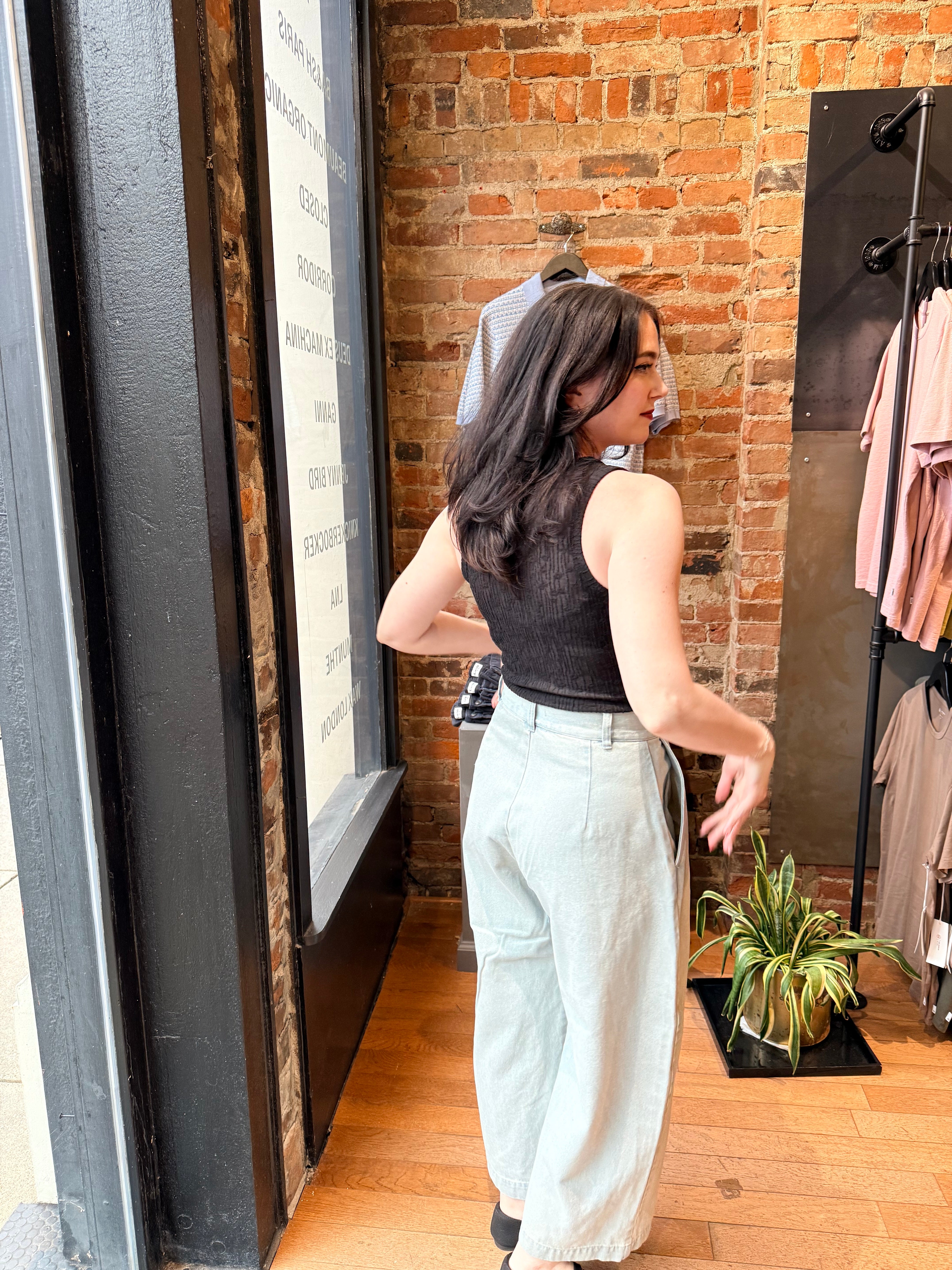 Ali Golden Fitted Tank - Black Flower Women's Tops - Sloane Boutique