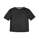 Ali Golden Mesh t-Shirt - Black Women's Tops - Sloane Boutique