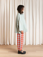 Ali Golden Oversized Shirt Jacket - Light Denim Outerwear - Sloane Boutique