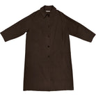 Ali Golden Spring New Trench Coat - Dark Brown Outerwear - Sloane Boutique