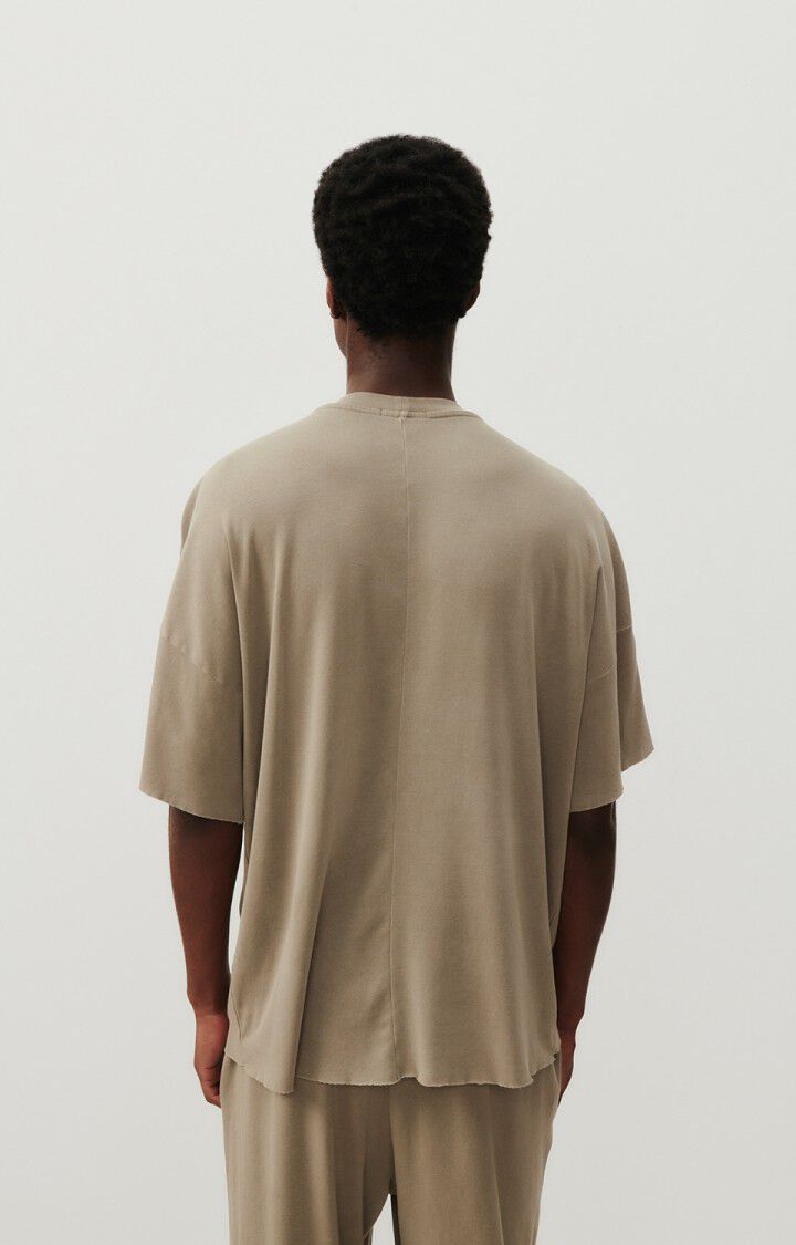 American Vintage Men's Biken T-Shirt - Khaki Vintage Men's Tops - Sloane Boutique