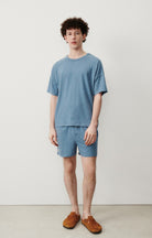 American Vintage Men's Ypawood Tee - Thunder Melange Men's Tops - Sloane Boutique
