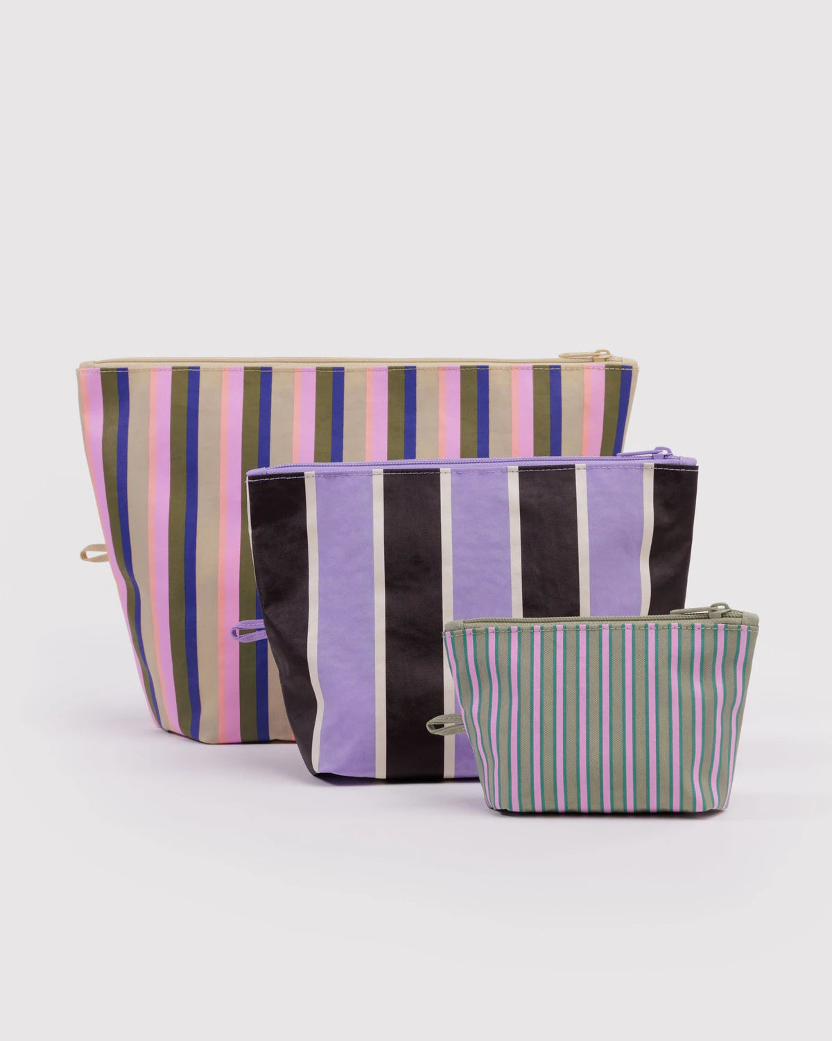 BAGGU Go Pouch Set - Candy Shop Stripes Accessories - Sloane Boutique