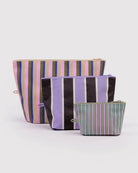 BAGGU Go Pouch Set - Candy Shop Stripes Accessories - Sloane Boutique