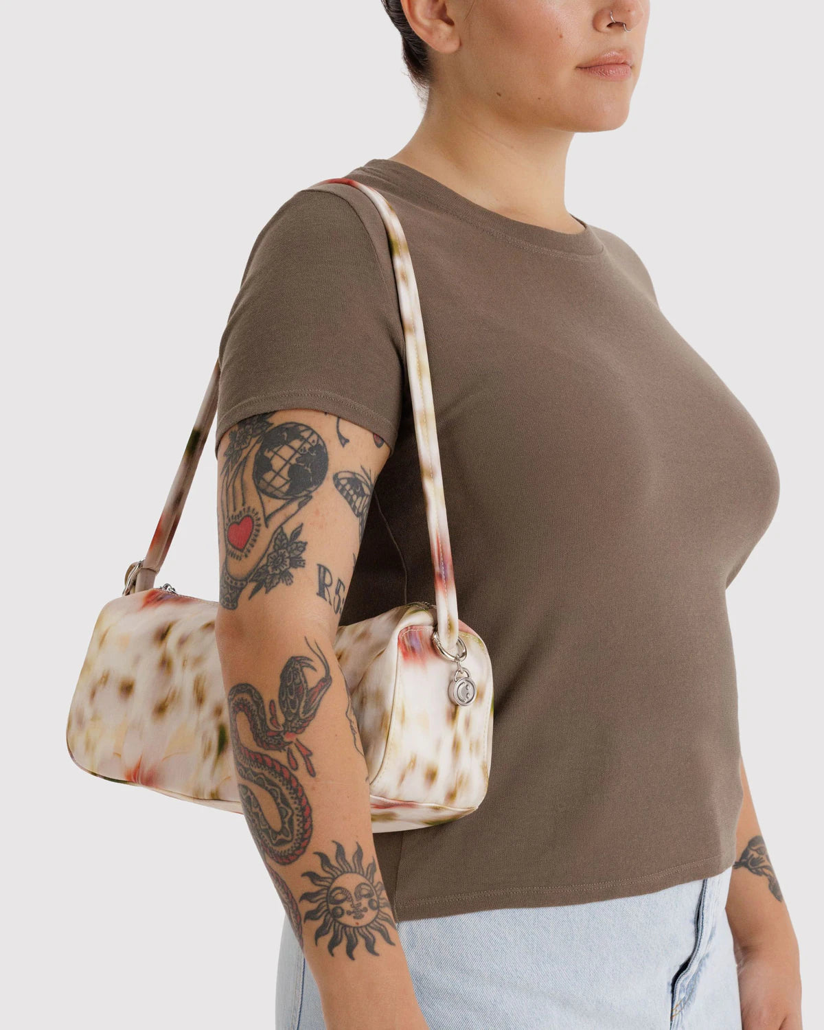 BAGGU Loaf Bag - Abstract Floral Handbags - Sloane Boutique