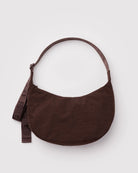 BAGGU Medium Nylon Crescent Bag - Coffee Handbags - Sloane Boutique