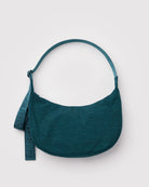BAGGU Medium Nylon Crescent Bag - Deep Sea Handbags - Sloane Boutique