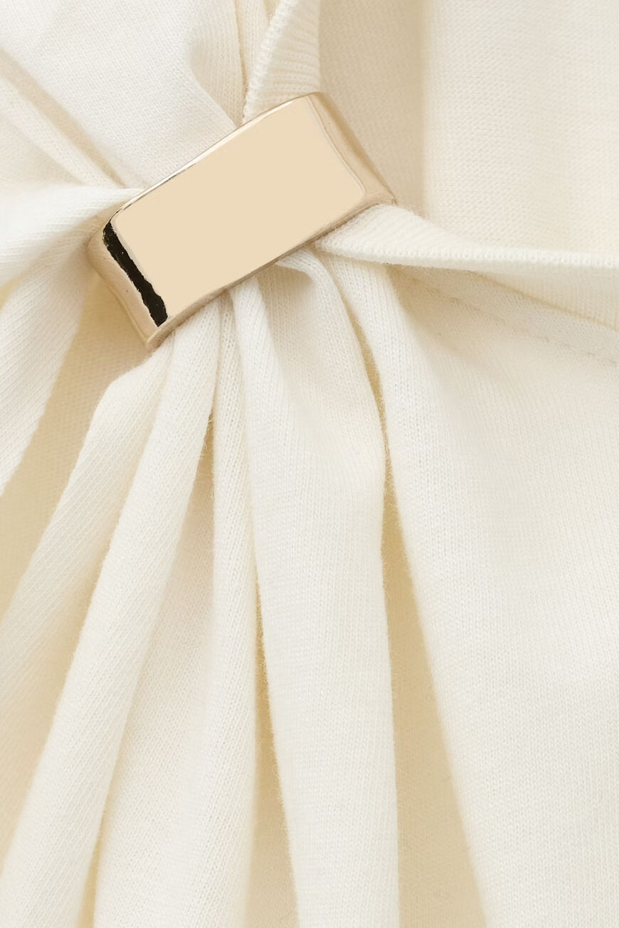 Bash Paris Allia T-Shirt - Ecru Women's Tops - Sloane Boutique