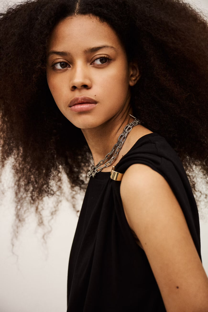 Bash Paris Allia T-Shirt - Noir Women's Tops - Sloane Boutique