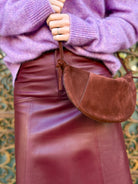 Bash Paris Assia Skirt - Bordeaux Women's Bottoms - Sloane Boutique