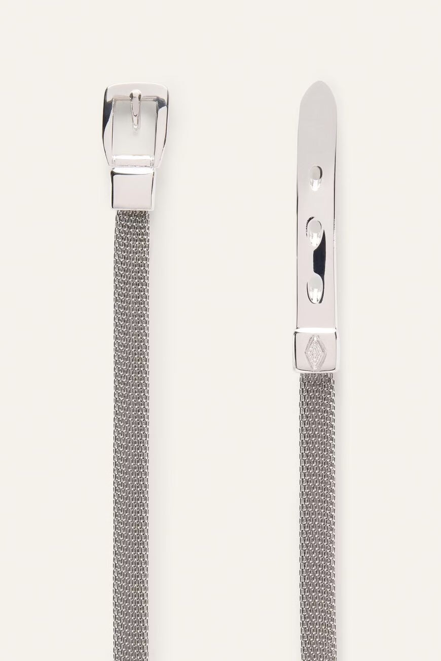 Bash Paris Belaine Belt - Silver Accessories - Sloane Boutique
