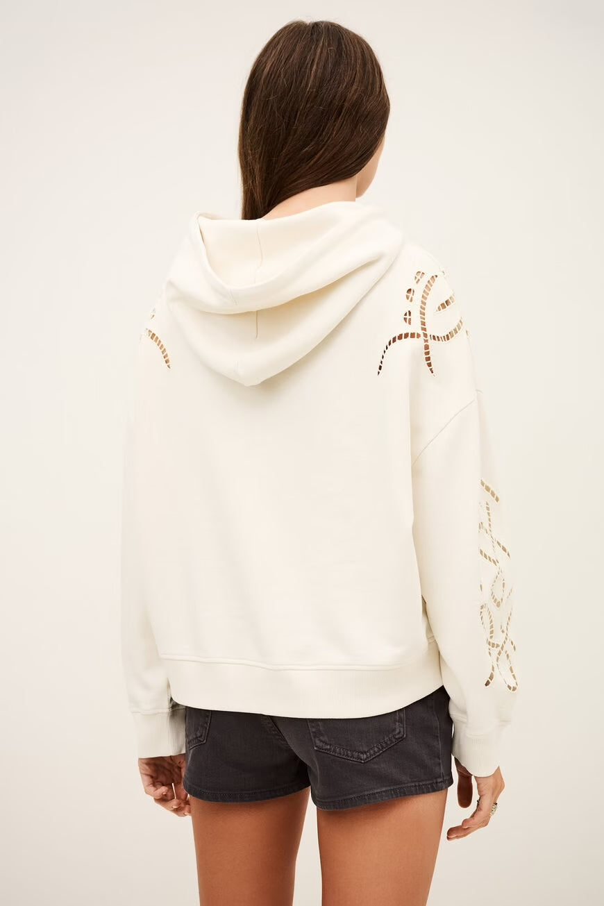 Bash Paris Beni Hoodie- Ecru Women's Tops - Sloane Boutique