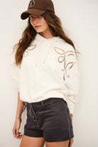 Bash Paris Beni Hoodie- Ecru Women's Tops - Sloane Boutique