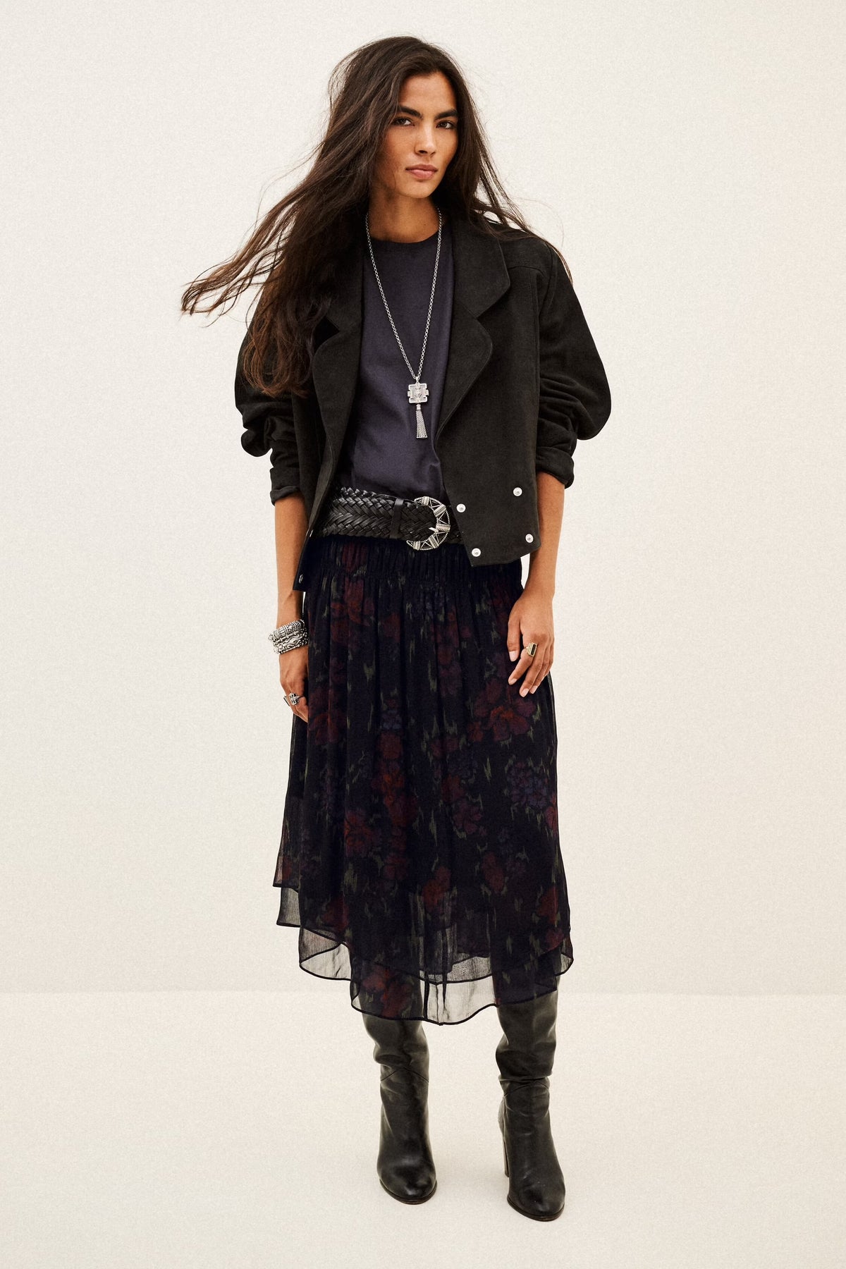 Bash Paris Delea Skirt - Black Women's Bottoms - Sloane Boutique