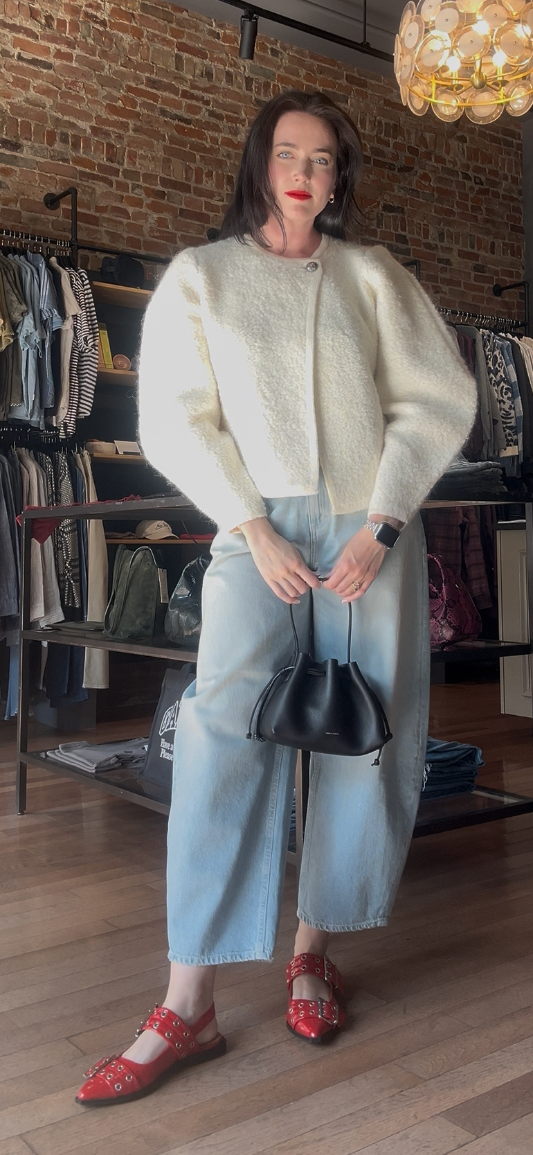 Bash Paris Fida Cardigan - Ecru Women's Tops - Sloane Boutique