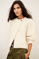 Bash Paris Fida Cardigan - Ecru Women's Tops - Sloane Boutique