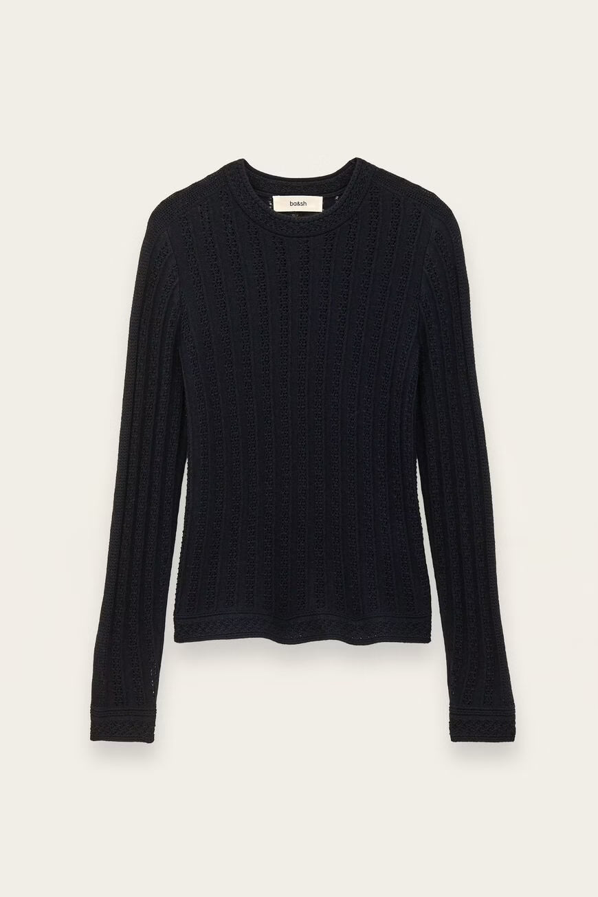 Bash Paris Jumper Dakar - Encre Women's Tops - Sloane Boutique