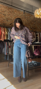 Bash Paris Kross Top - Blue Women's Tops - Sloane Boutique