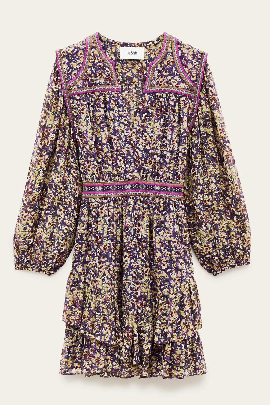 Bash Paris Loly Dress - Violet Dresses - Sloane Boutique