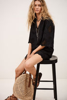 Bash Paris Malo Mini Dress - Noir Dresses - Sloane Boutique