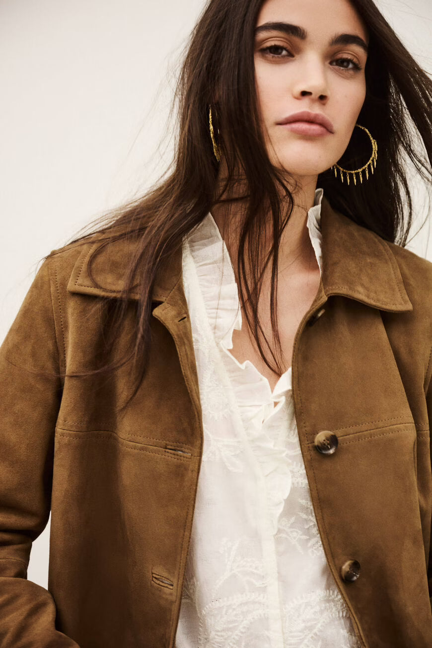 Bash Paris Mario Jacket - Cognac Outerwear - Sloane Boutique