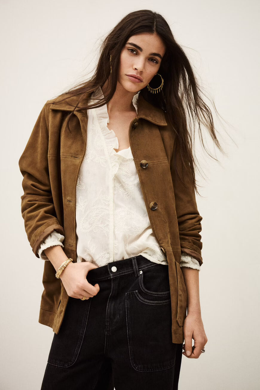 Bash Paris Mario Jacket - Cognac Outerwear - Sloane Boutique